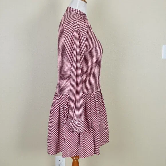 August Morgan by Kate Hersch Gingham Plaid Dress - Picture 5 of 8